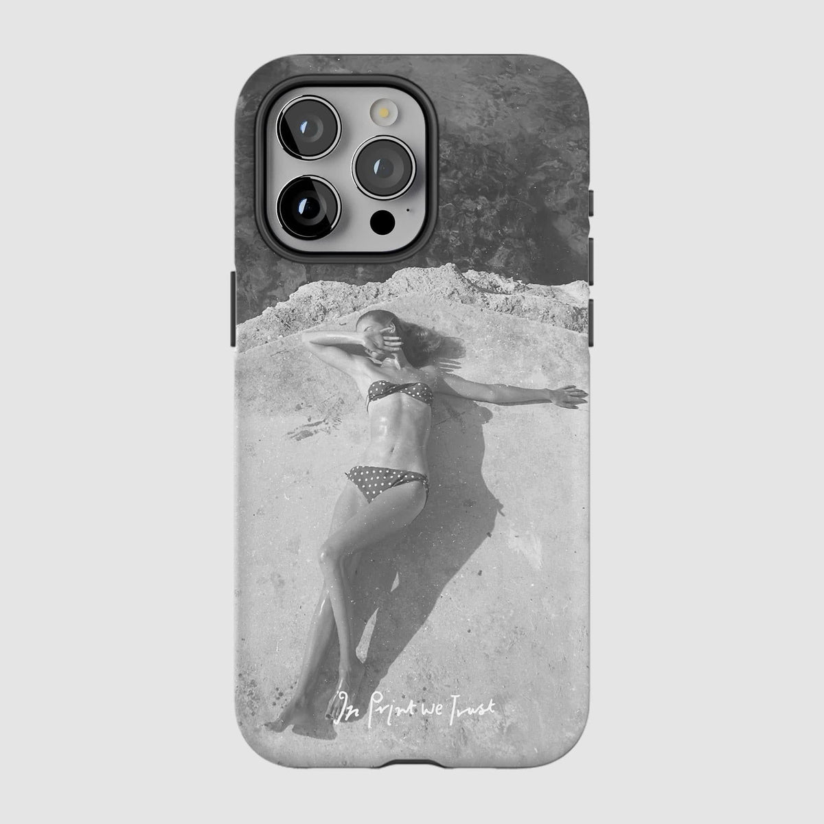 beach tough iPhone case - In Print We Trust