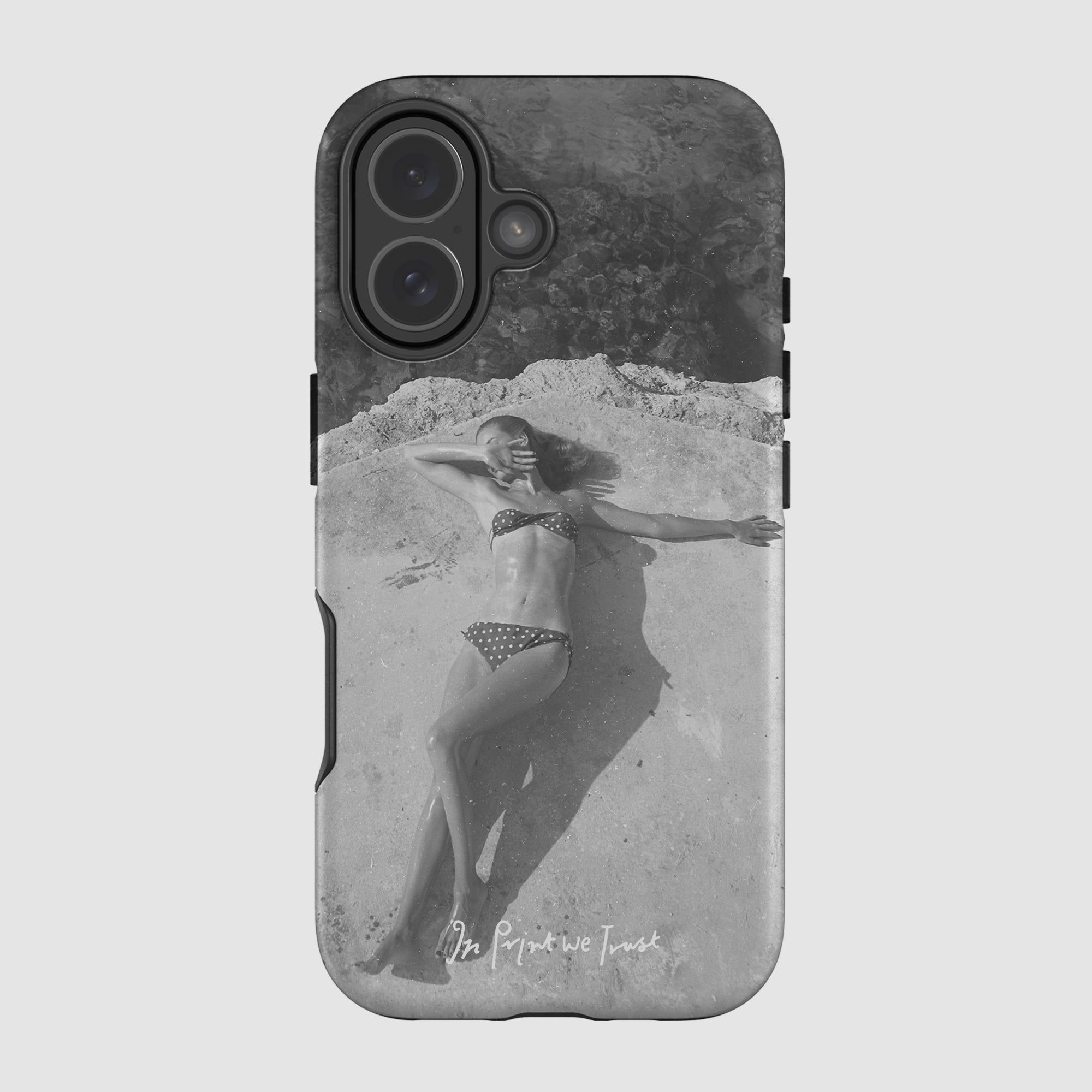 beach tough iPhone case - In Print We Trust