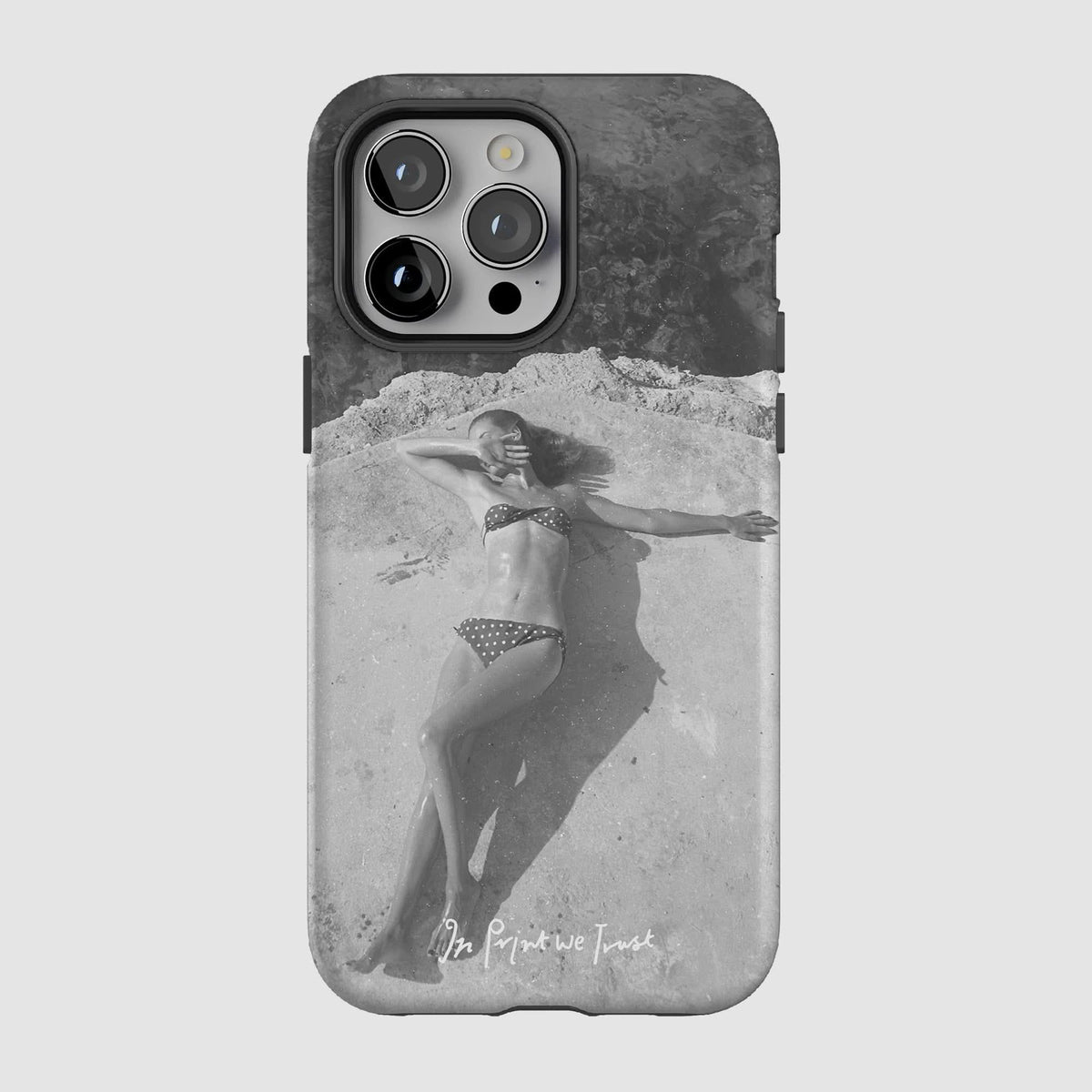 beach tough iPhone case - In Print We Trust