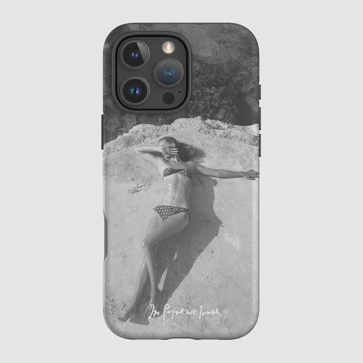 beach tough iPhone case - In Print We Trust