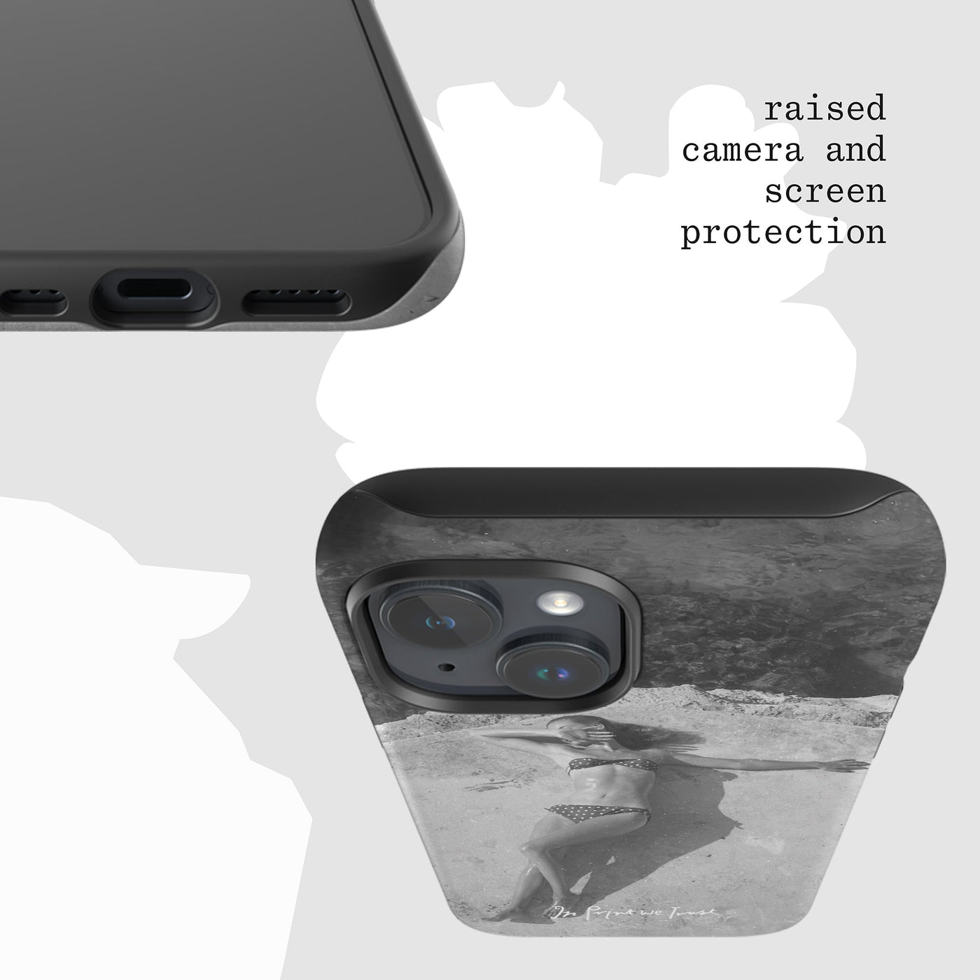 beach tough iPhone case - In Print We Trust