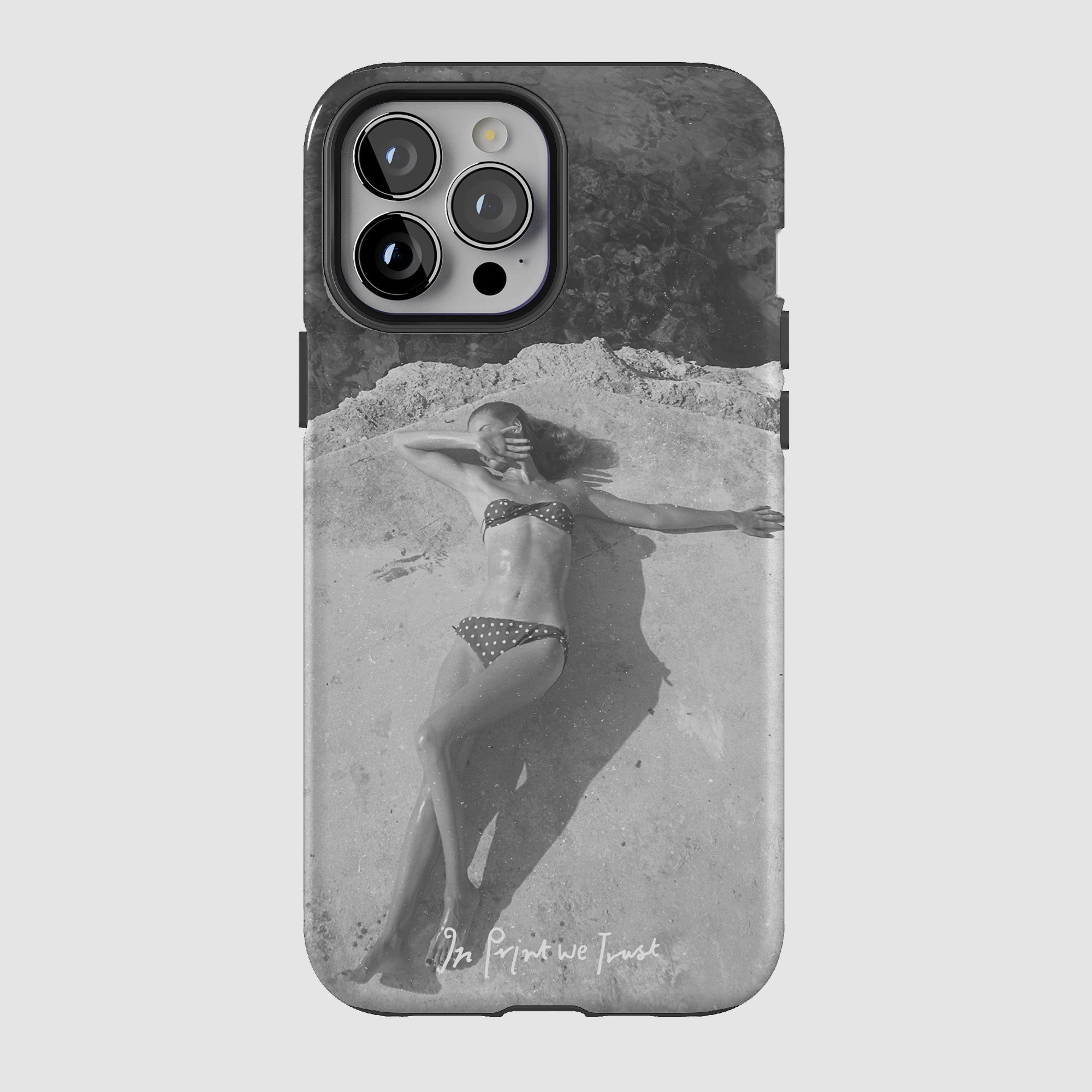 beach tough iPhone case - In Print We Trust