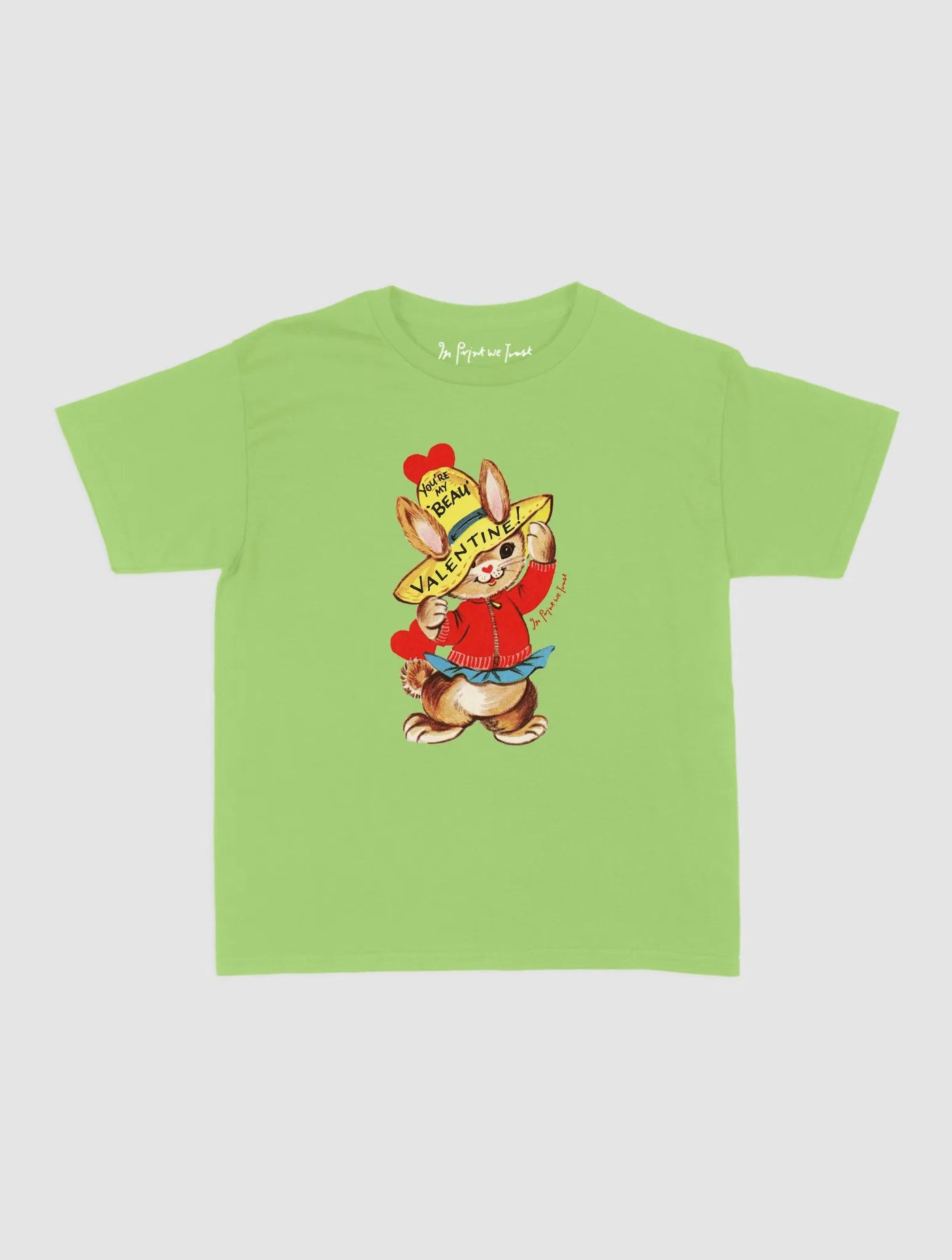 beau baby tee - In Print We Trust