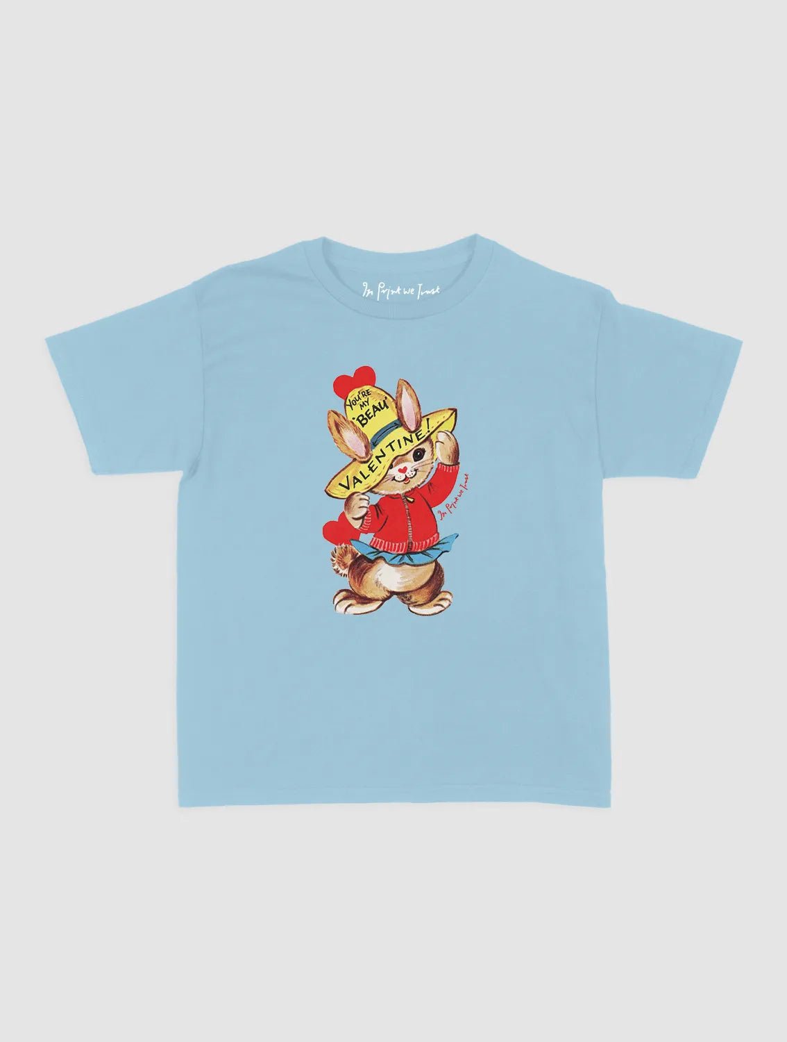 beau baby tee - In Print We Trust