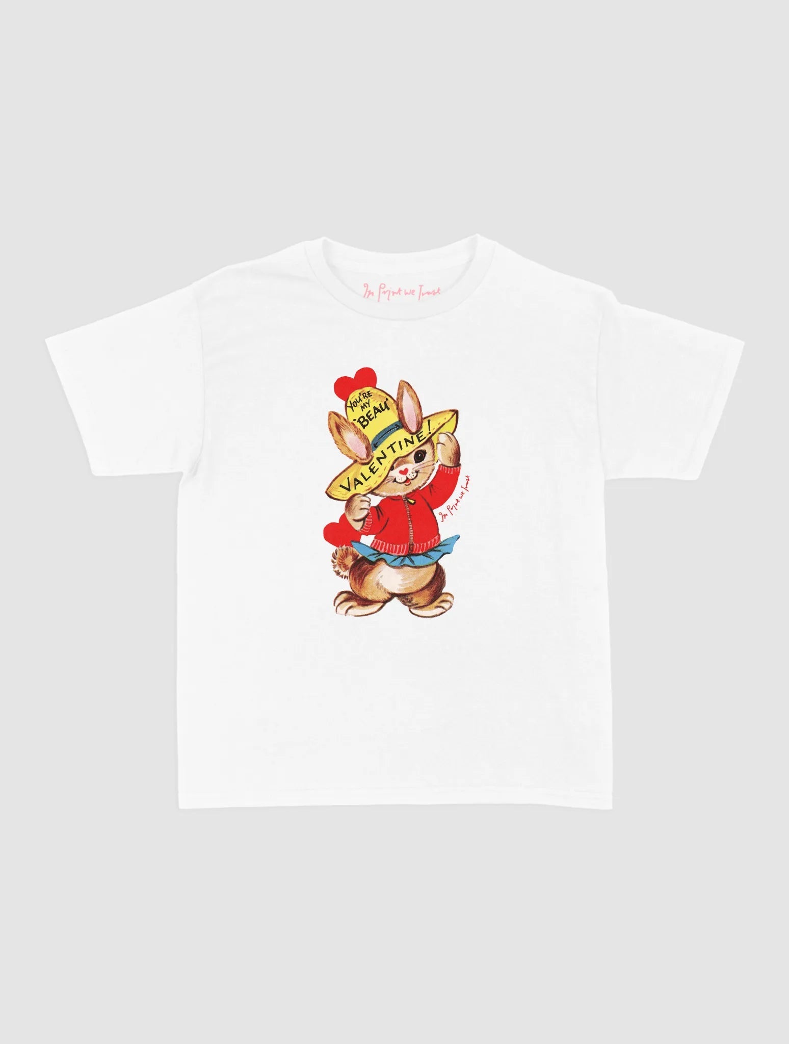 beau baby tee - In Print We Trust