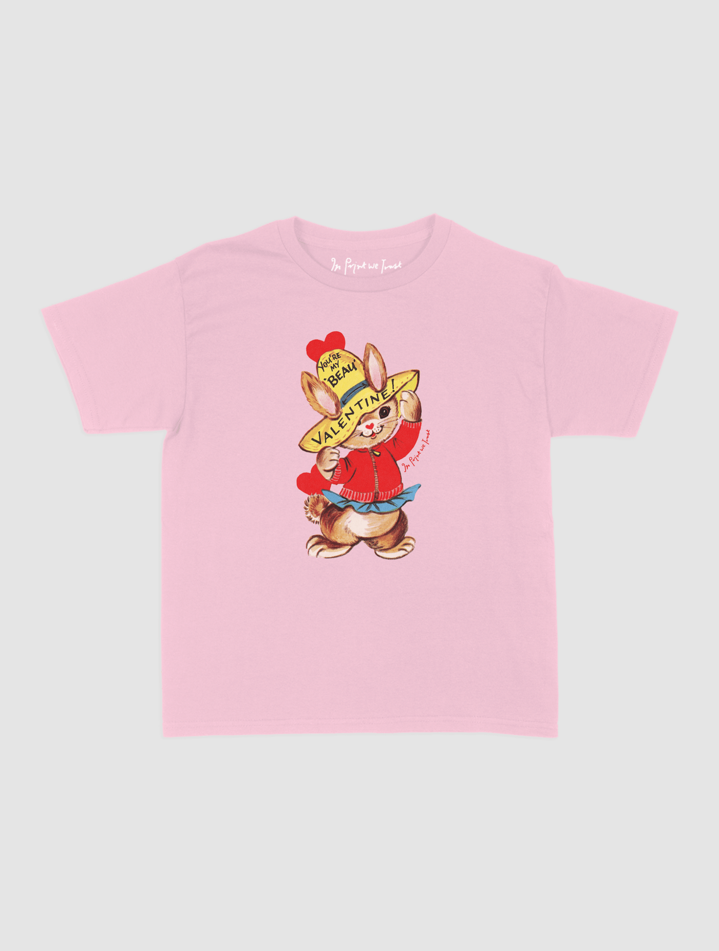 beau baby tee - In Print We Trust