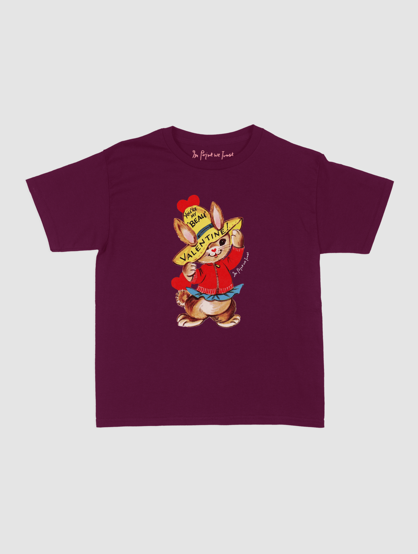 beau baby tee - In Print We Trust