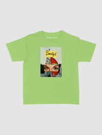beautiful day baby tee - In Print We Trust