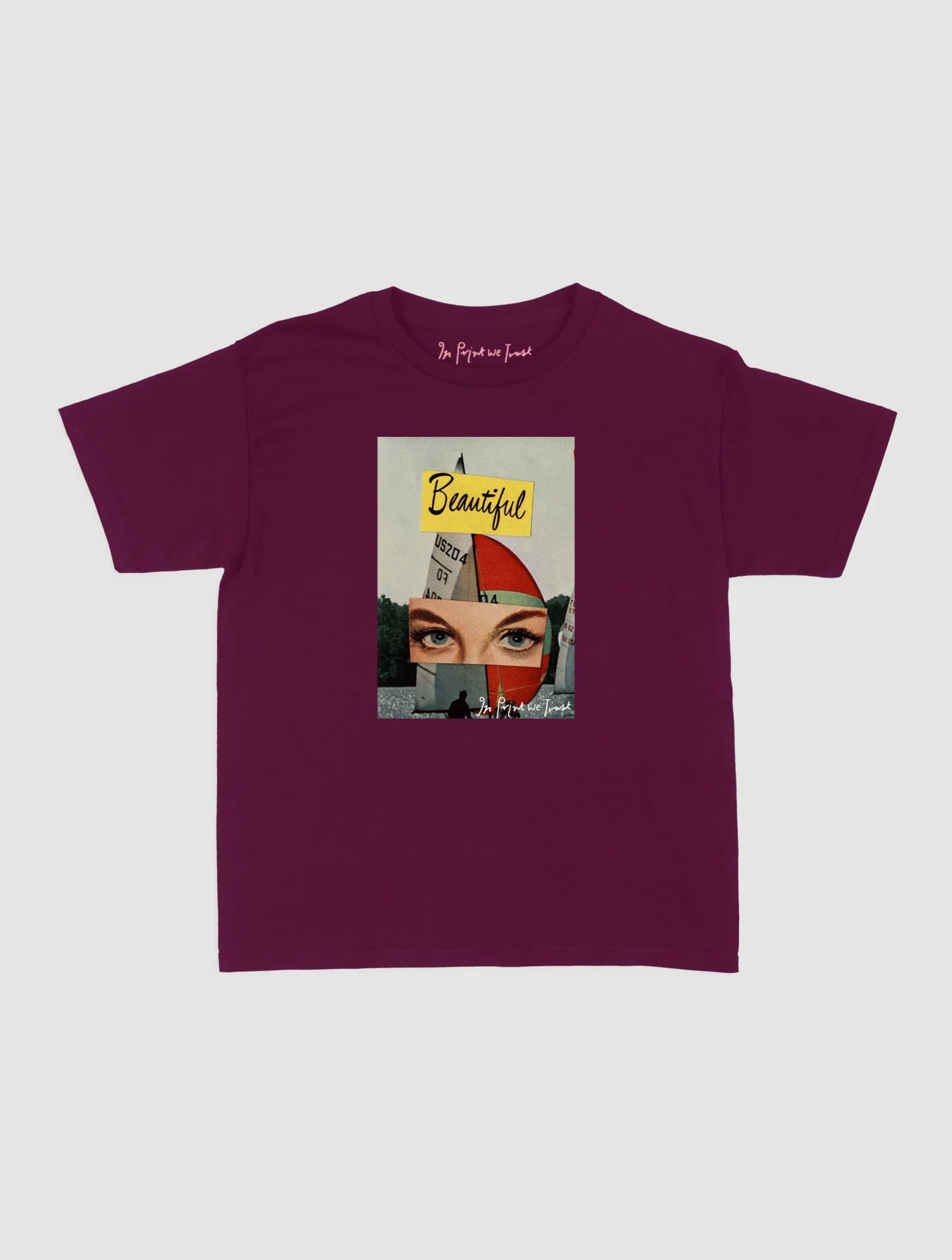 beautiful day baby tee - In Print We Trust