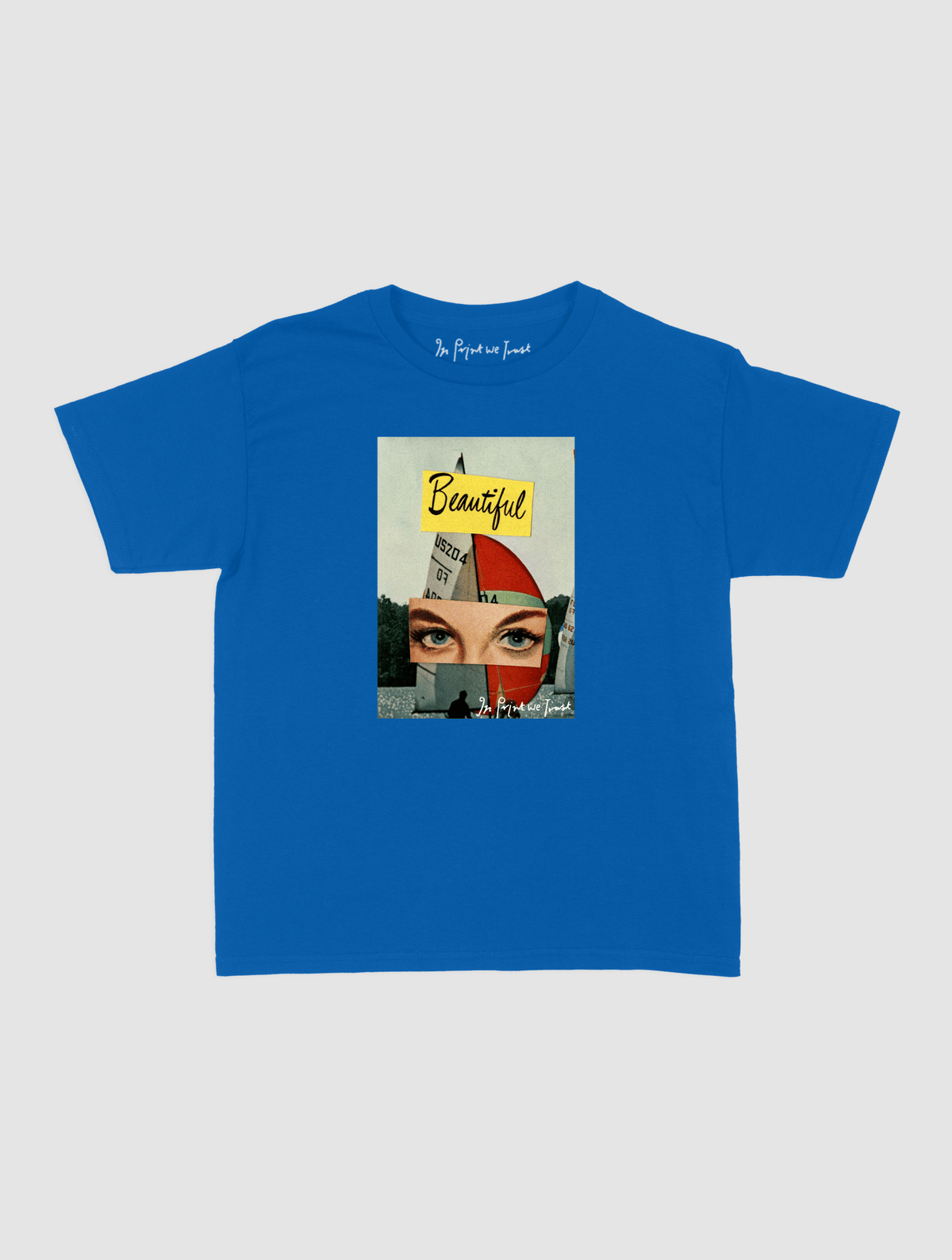 beautiful day baby tee - In Print We Trust