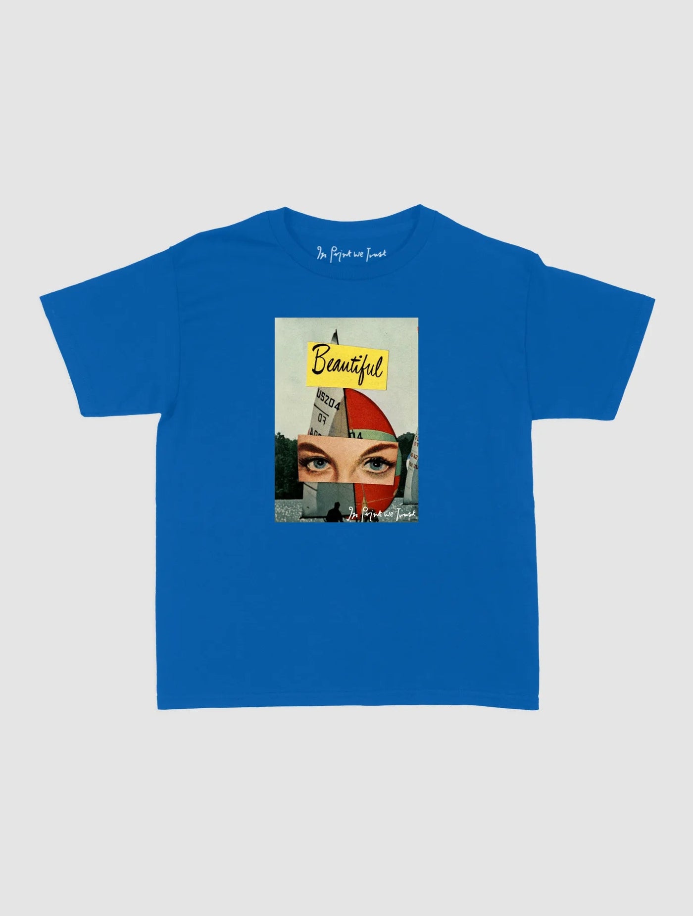 beautiful day baby tee - In Print We Trust
