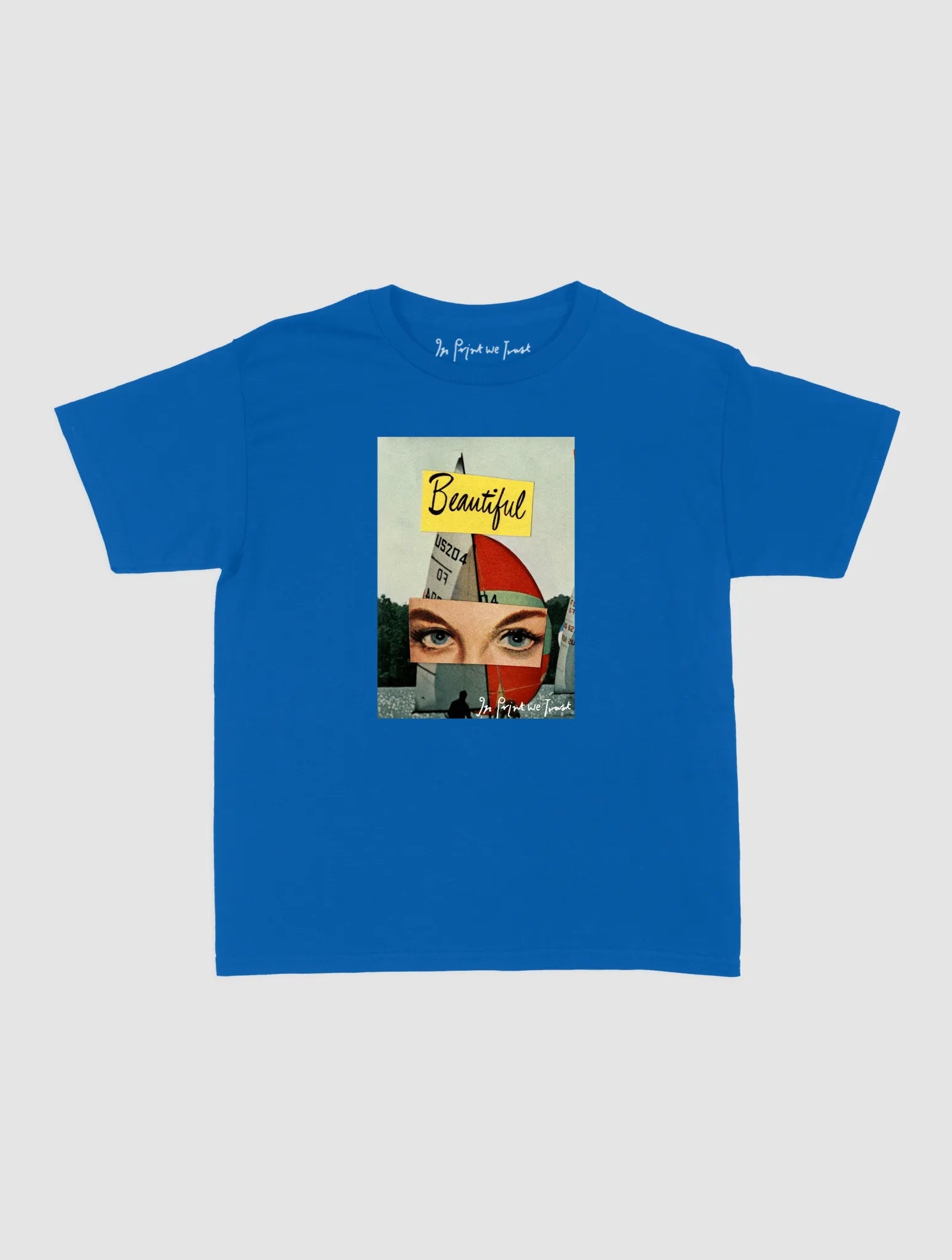 beautiful day baby tee - In Print We Trust