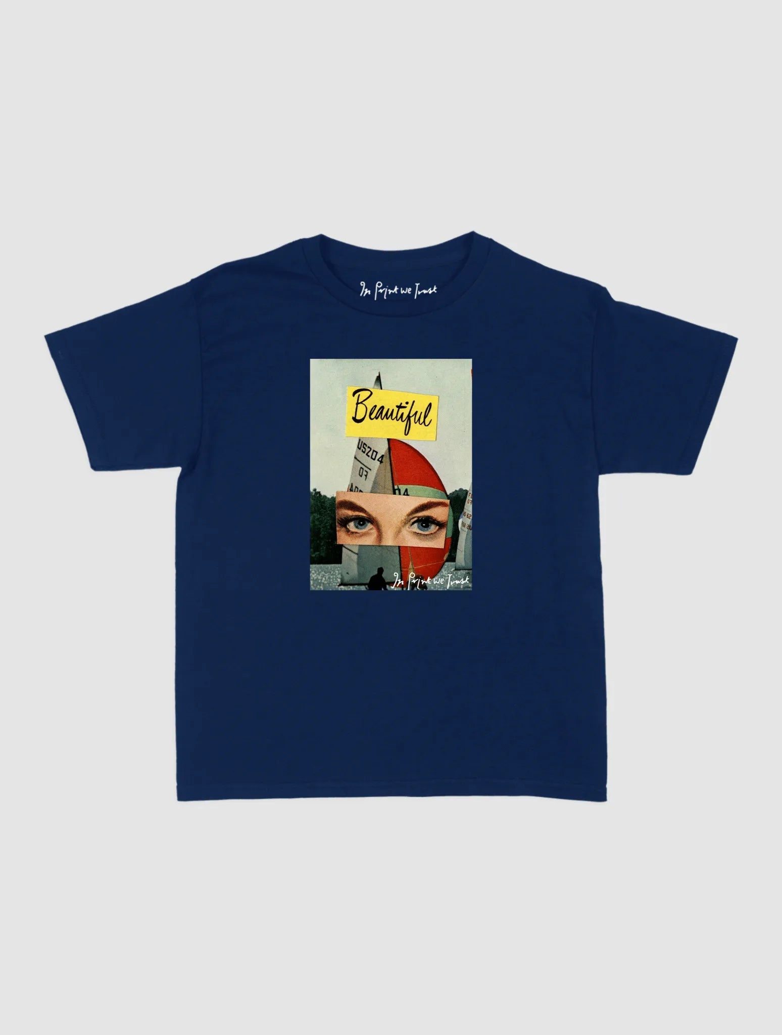 beautiful day baby tee - In Print We Trust