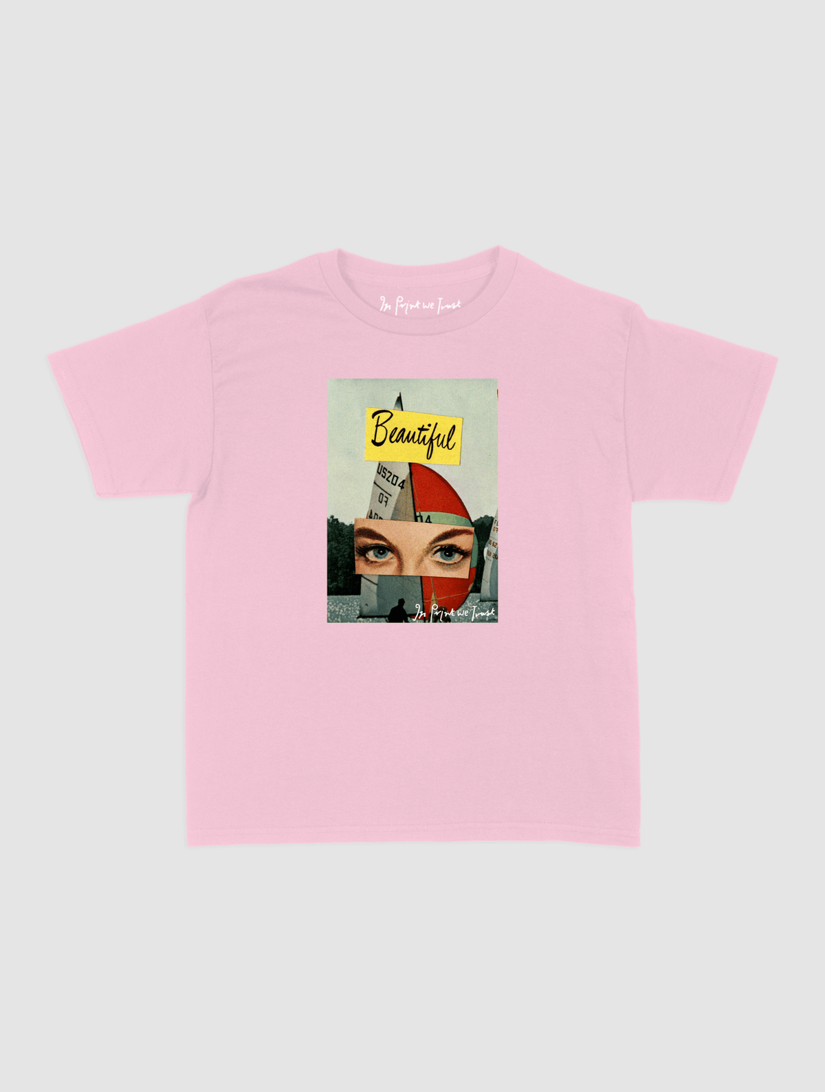 beautiful day baby tee - In Print We Trust