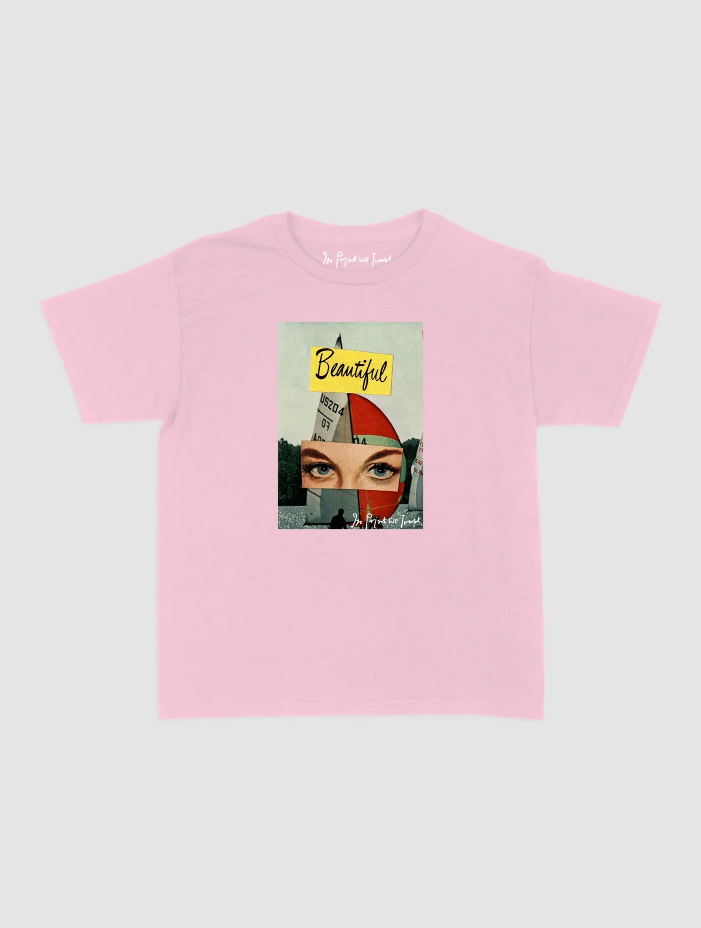 beautiful day baby tee - In Print We Trust
