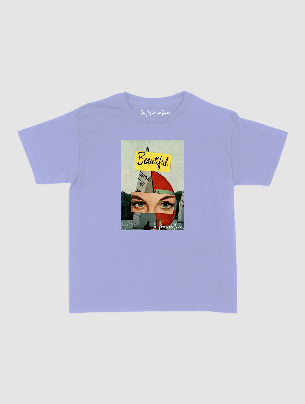 beautiful day baby tee - In Print We Trust
