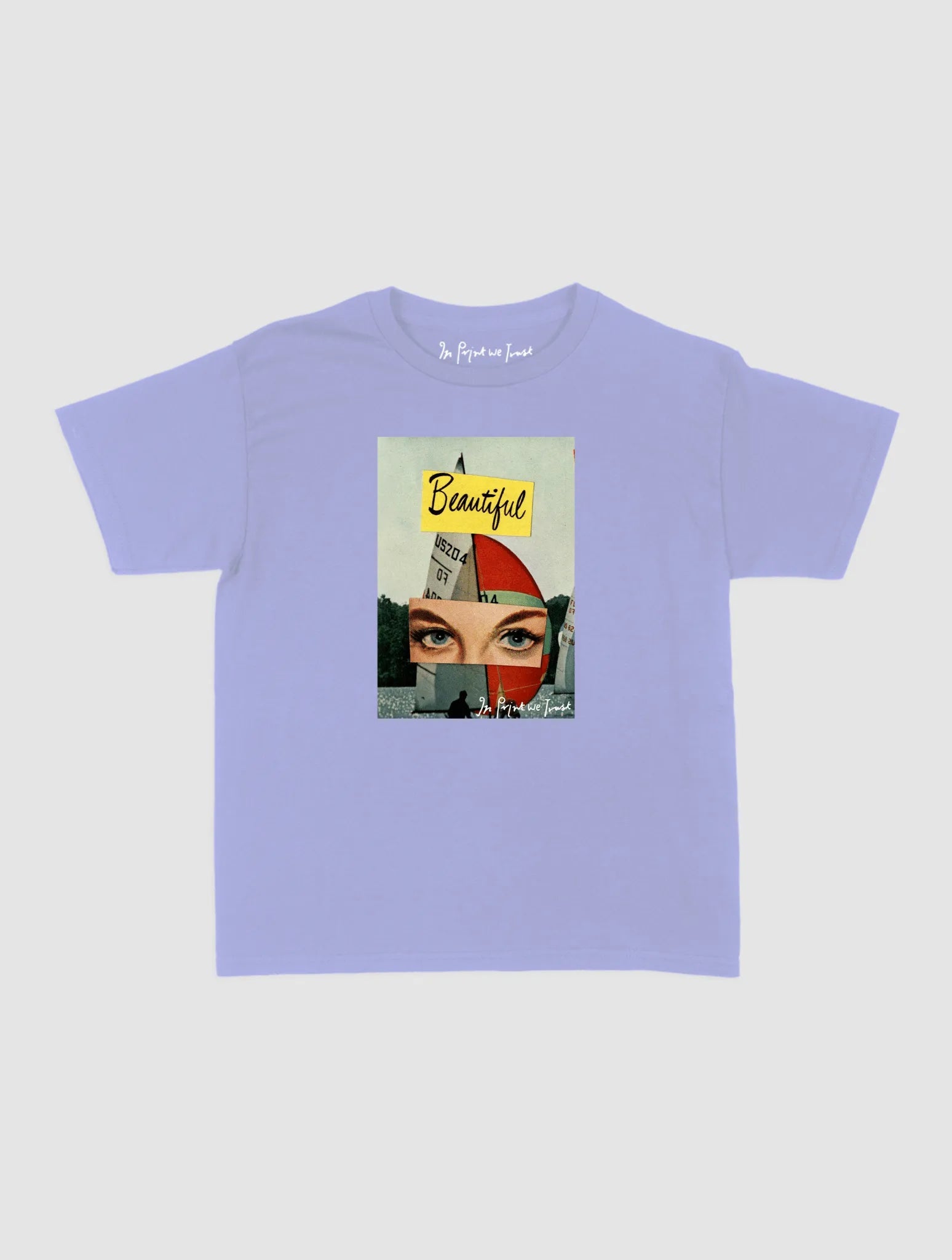 beautiful day baby tee - In Print We Trust
