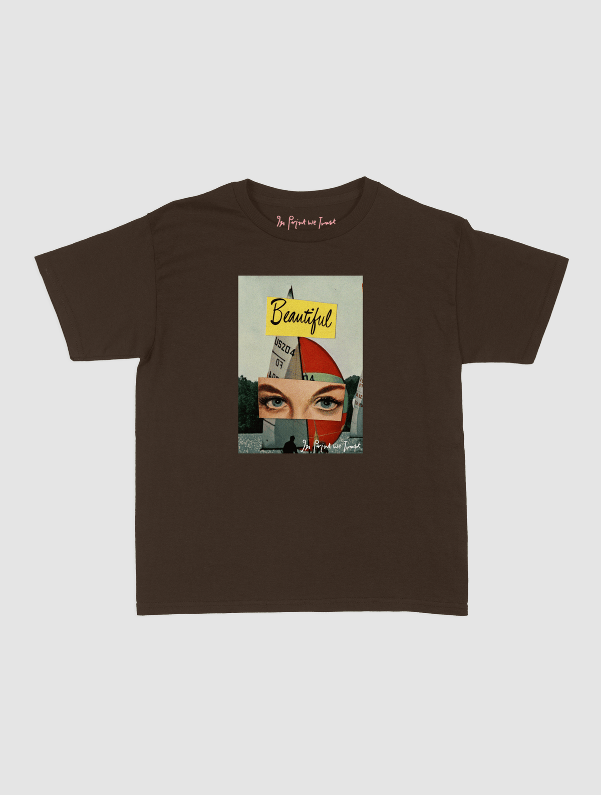 beautiful day baby tee - In Print We Trust
