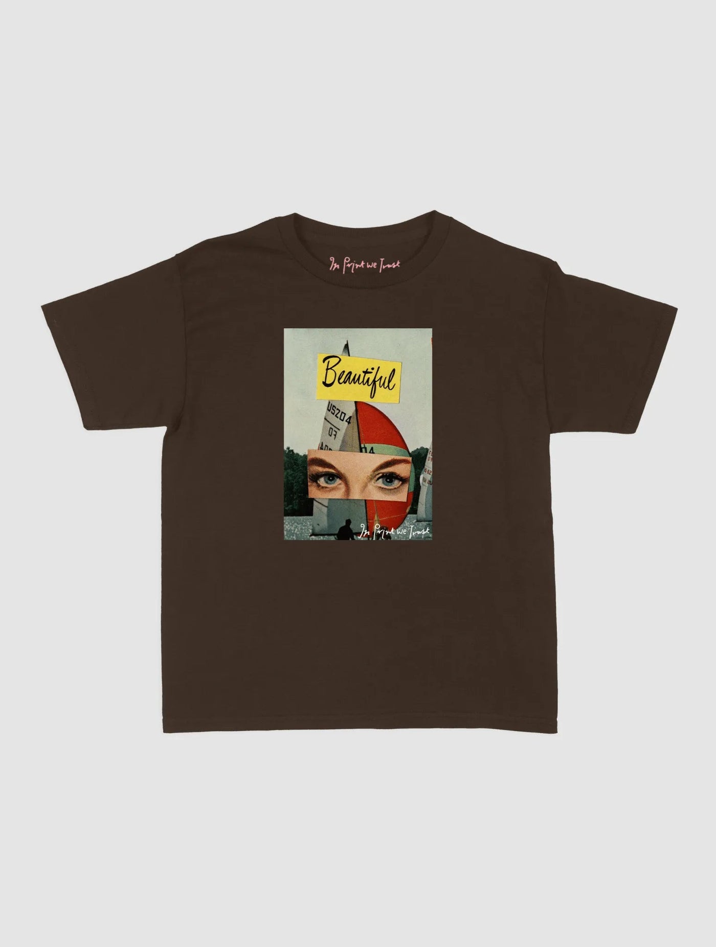 beautiful day baby tee - In Print We Trust
