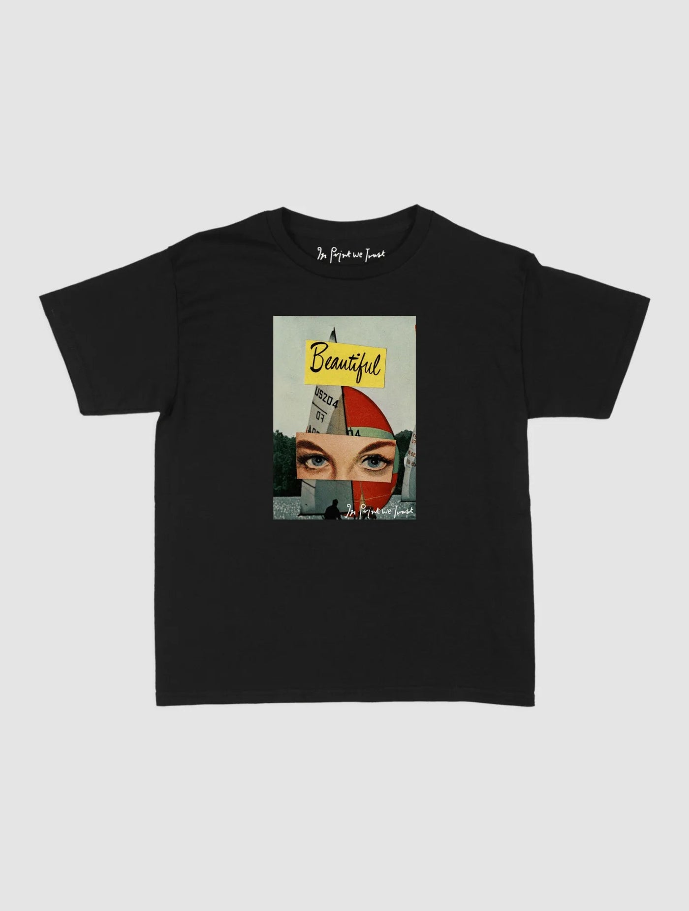 beautiful day baby tee - In Print We Trust