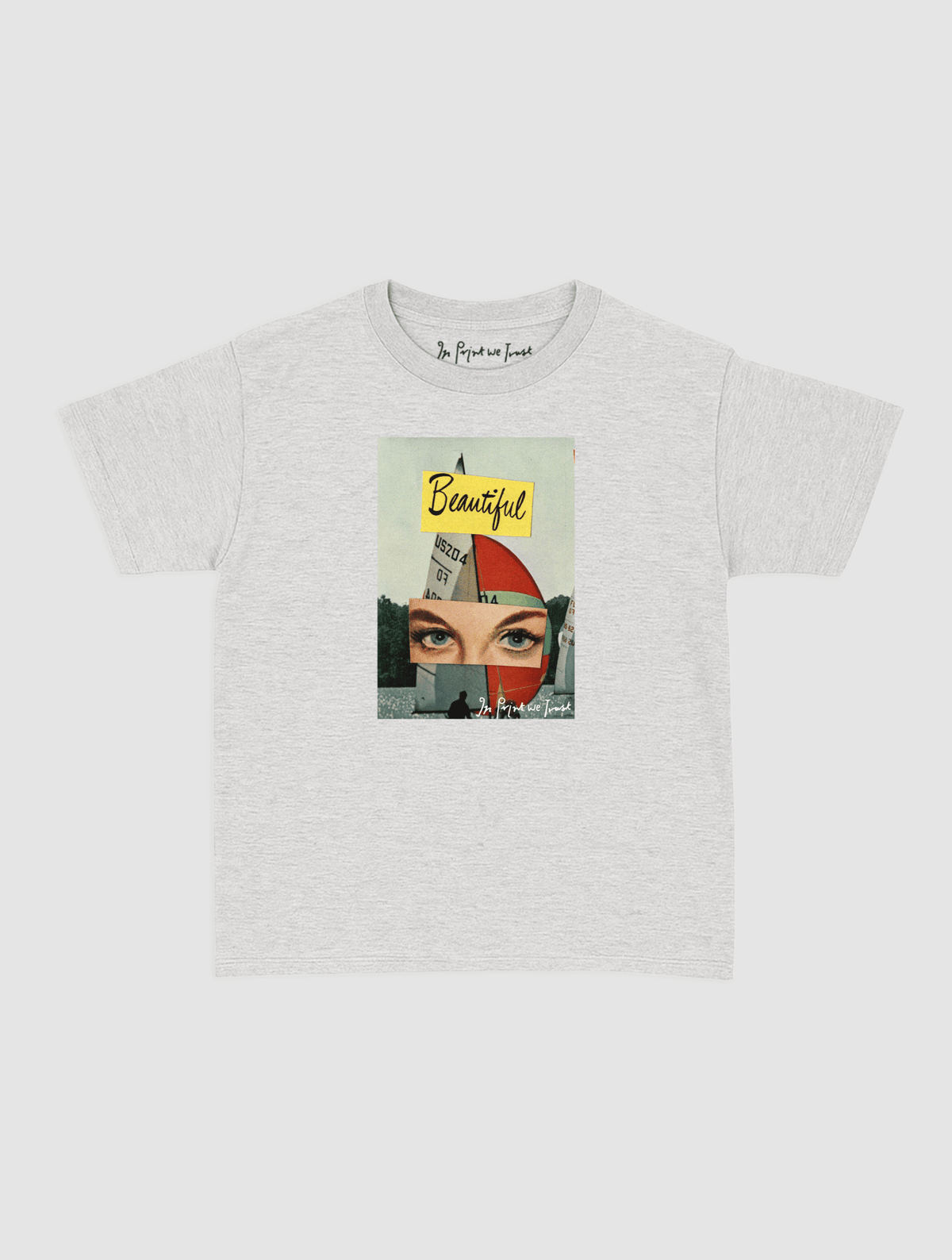 beautiful day baby tee - In Print We Trust