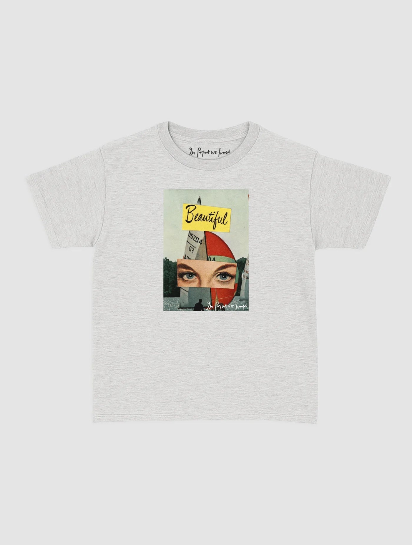 beautiful day baby tee - In Print We Trust