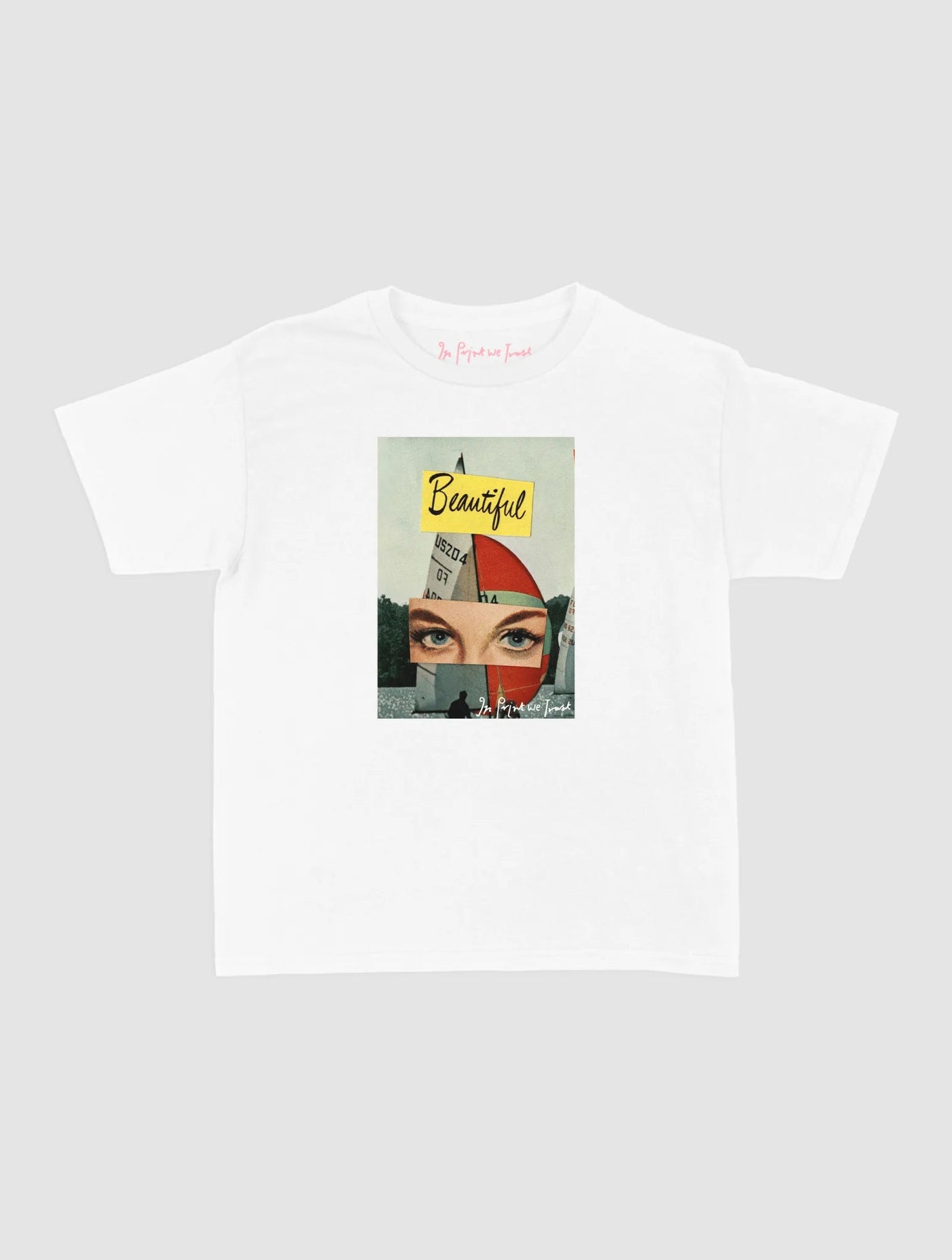 beautiful day baby tee - In Print We Trust