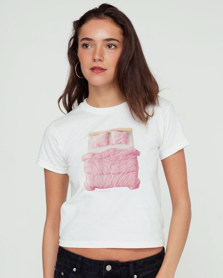 beauty sleep baby tee - In Print We Trust