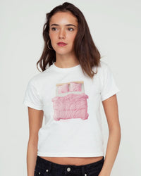 beauty sleep baby tee - In Print We Trust