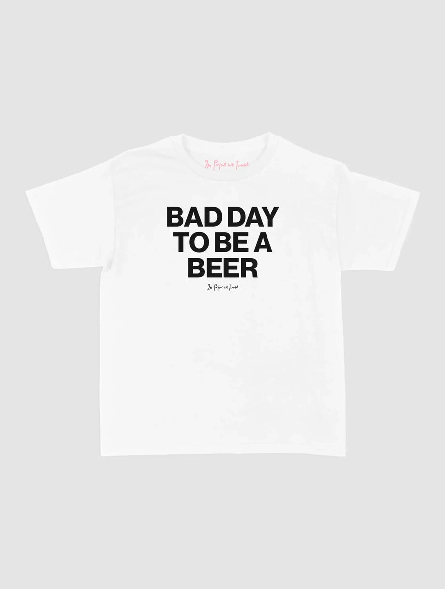beer baby tee - In Print We Trust
