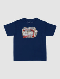 beer can baby tee - In Print We Trust