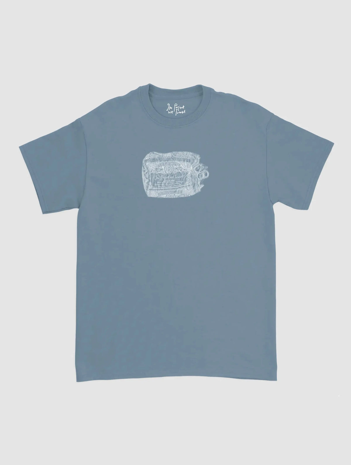 beer can classic tee - In Print We Trust