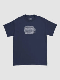 beer can classic tee - In Print We Trust