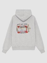 beer can grey hoodie - In Print We Trust