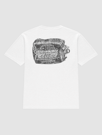 beer can heavyweight tee - In Print We Trust