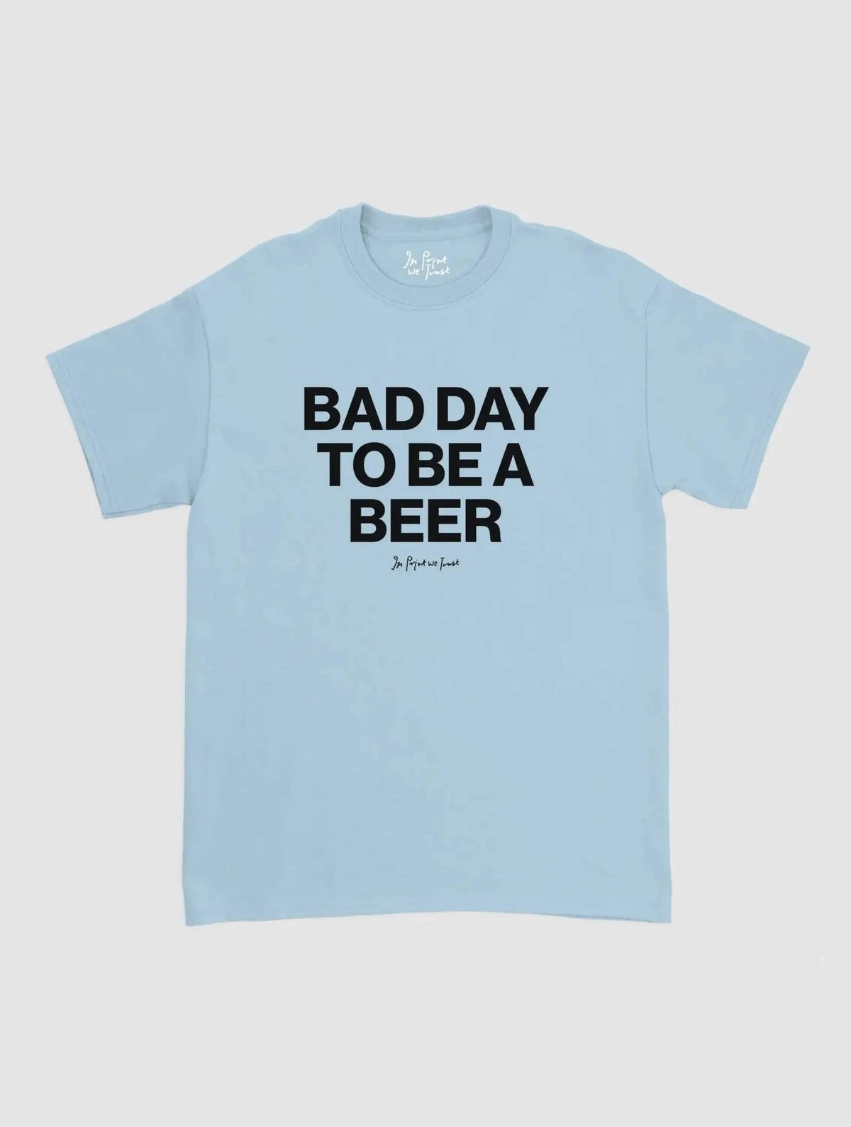 beer classic tee - In Print We Trust