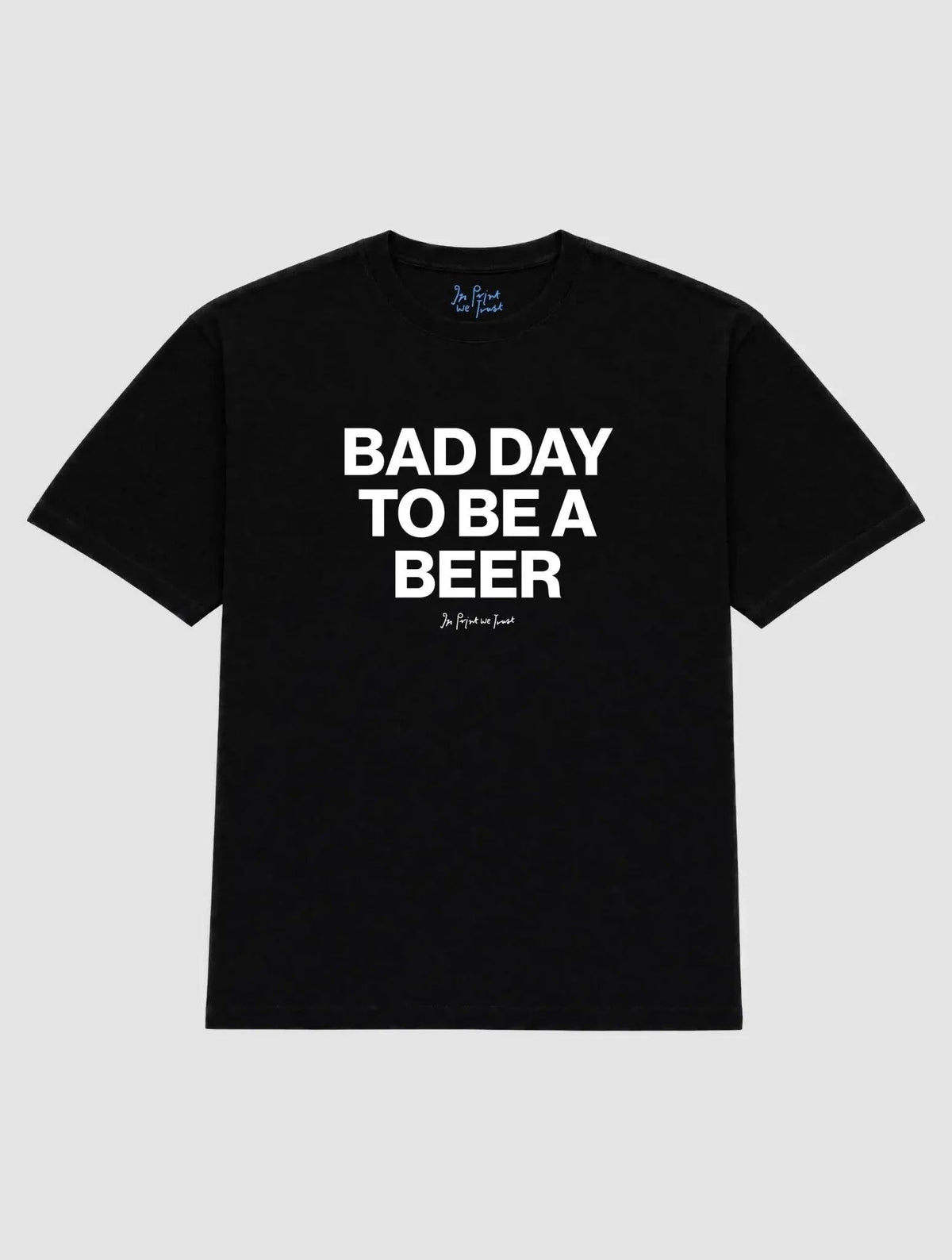 beer heavyweight tee - In Print We Trust