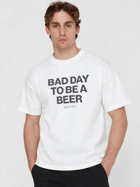 beer heavyweight tee - In Print We Trust