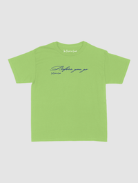 before you go baby tee - In Print We Trust