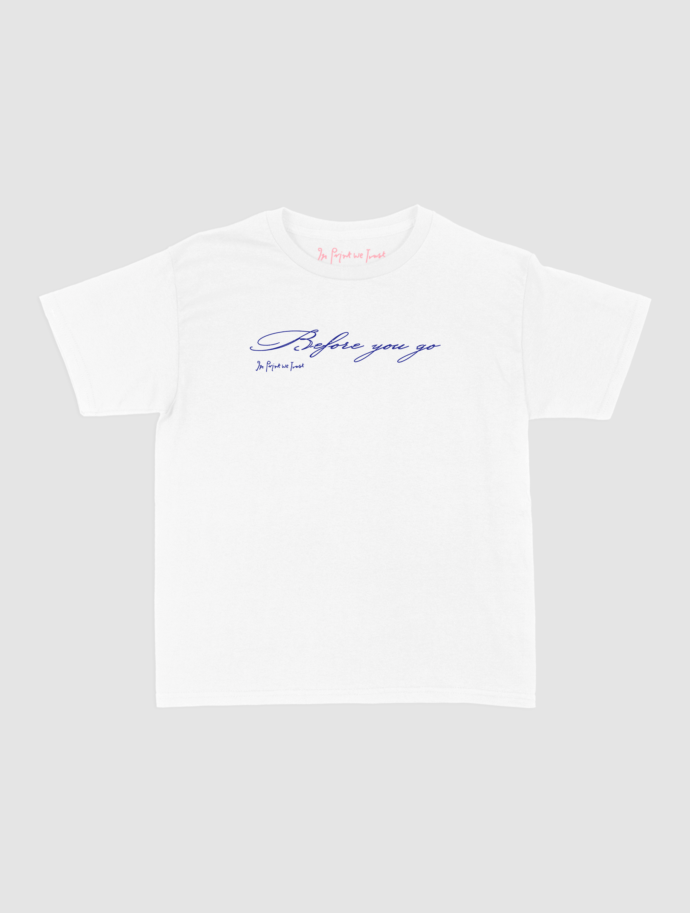 before you go baby tee
