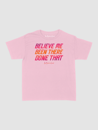 believe me baby tee - In Print We Trust