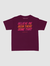 believe me baby tee - In Print We Trust