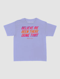 believe me baby tee - In Print We Trust