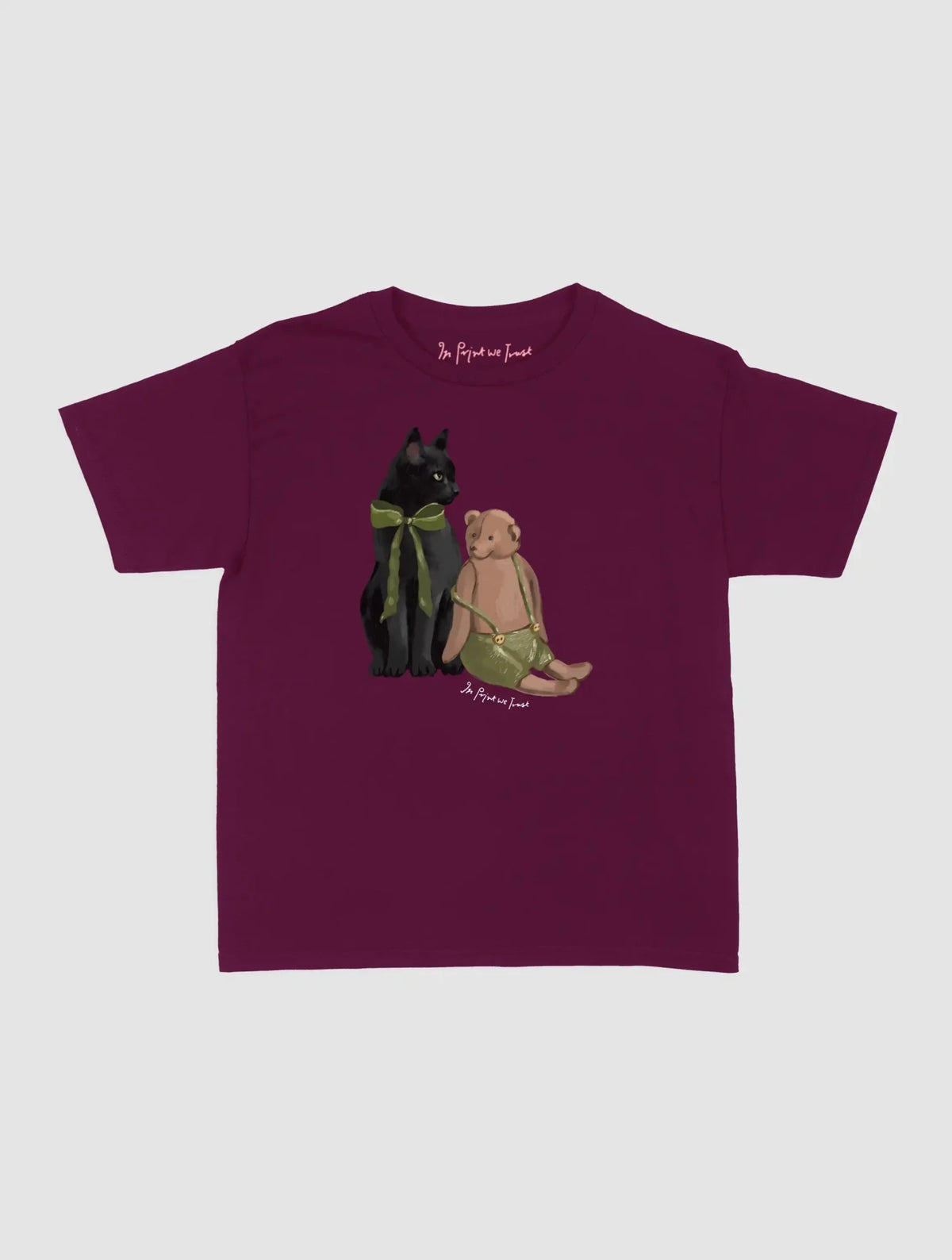 best friends baby tee - In Print We Trust