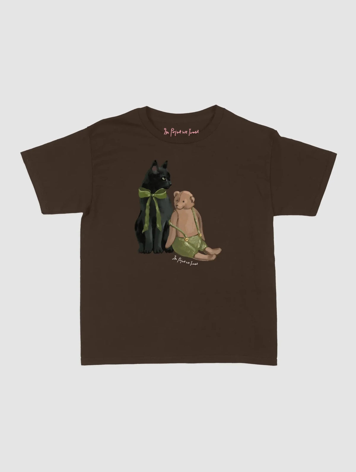 best friends baby tee - In Print We Trust