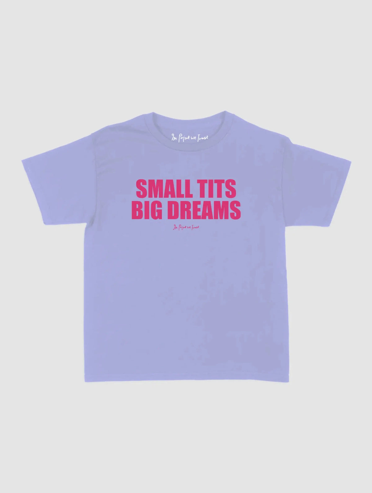 big dreams baby tee - In Print We Trust