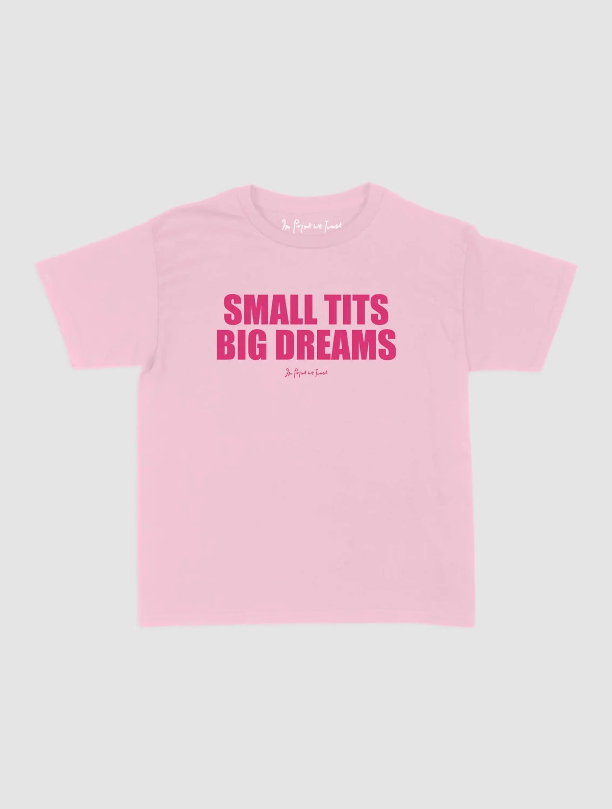 big dreams baby tee - In Print We Trust