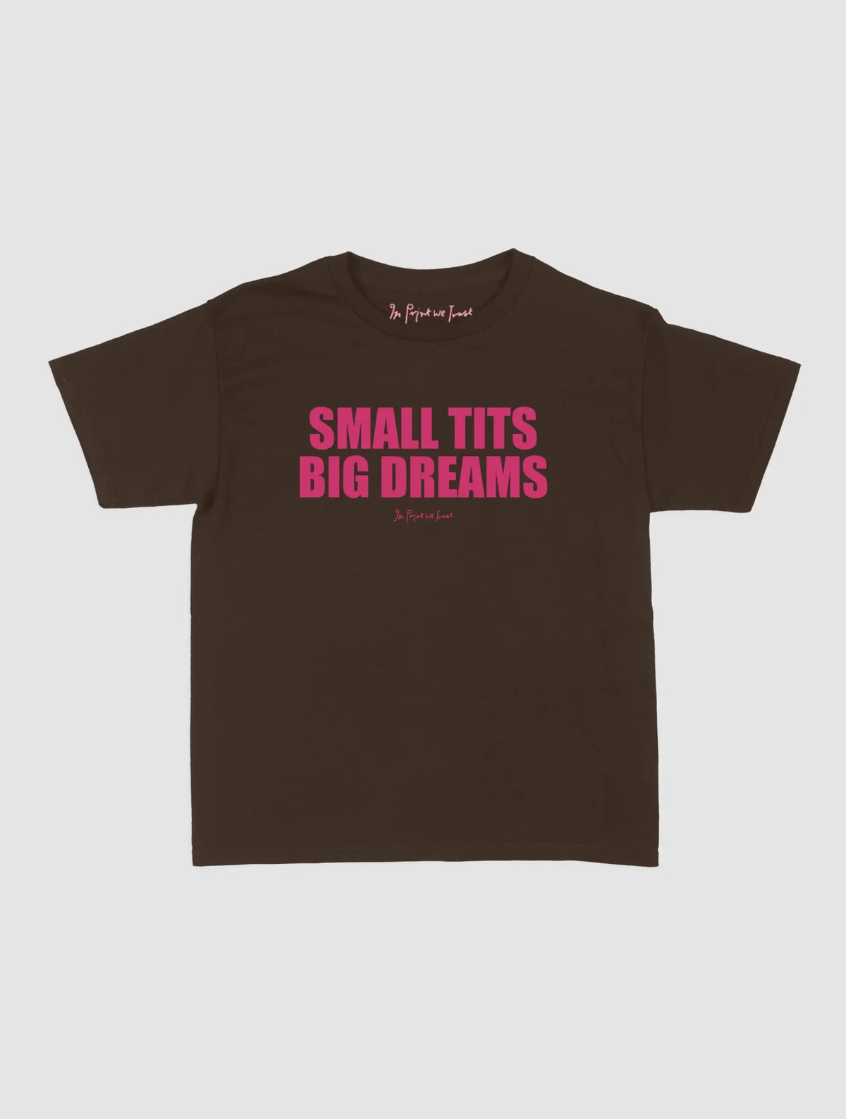 big dreams baby tee - In Print We Trust