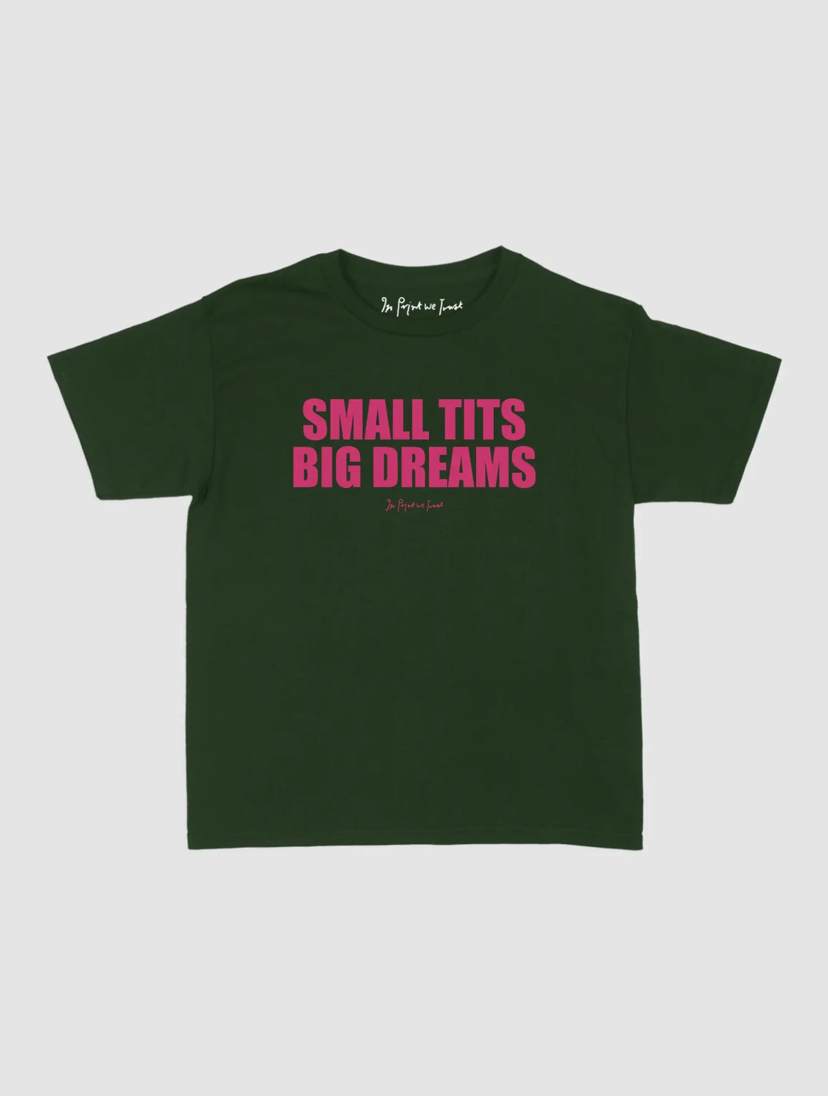 big dreams baby tee - In Print We Trust
