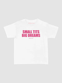 big dreams baby tee - In Print We Trust